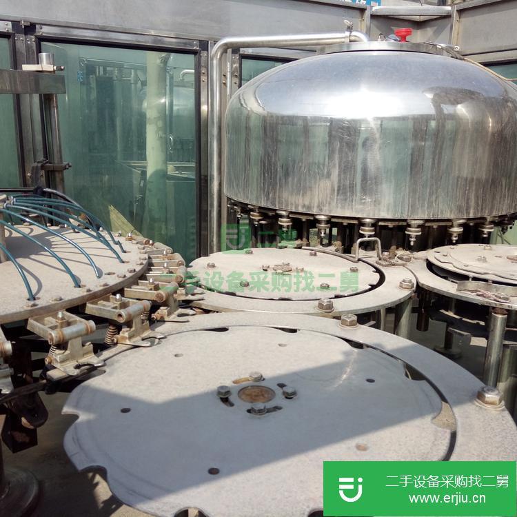山東出售二手果肉果汁熱灌裝機