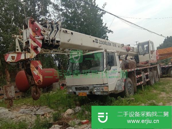 河南出售二手中聯重科20噸吊車