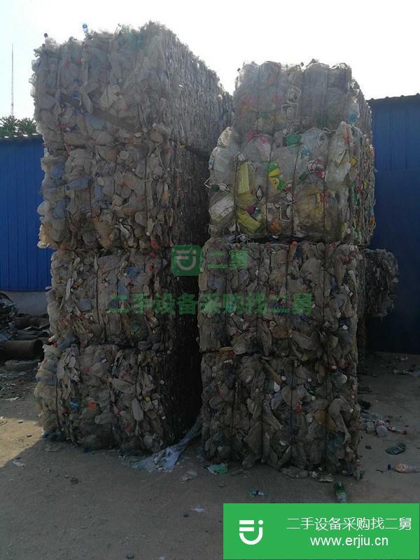 湖北出售二手160噸礦泉水瓶打包機