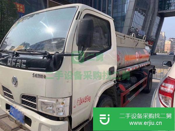 湖北出售二手藍牌2噸油罐車