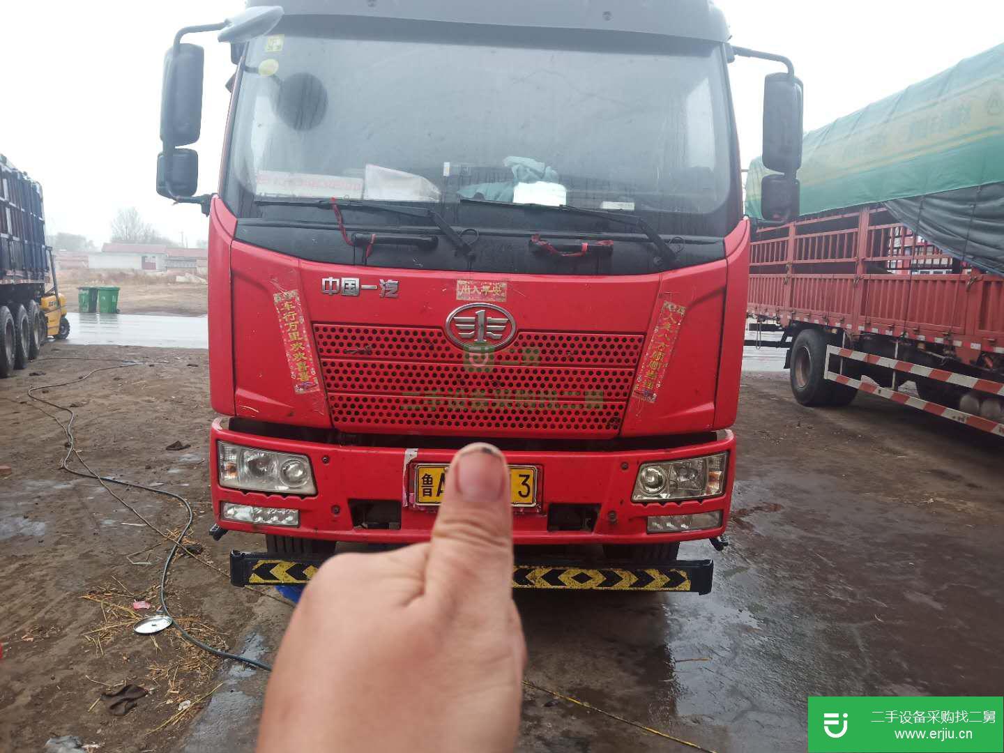 山東出售二手青島解放貨車
