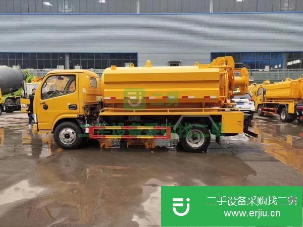 內蒙古出售二手東風高壓清洗吸污車