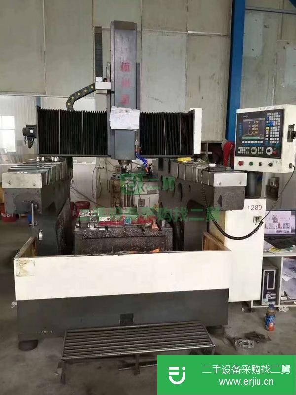 福建出售二手杭州金科JKM-1280龍門雕銑機