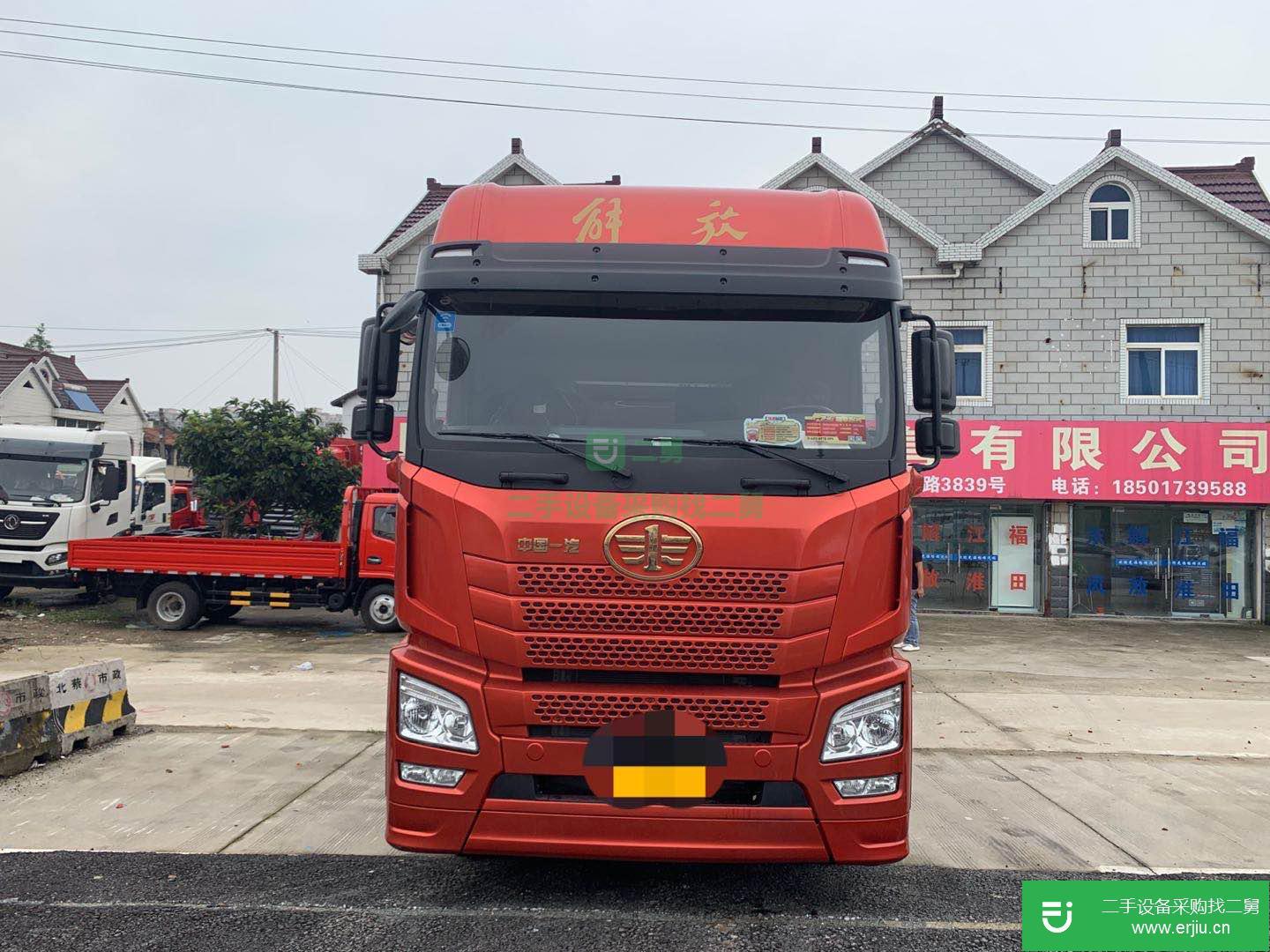 上海出售二手青島解放460馬力貨車