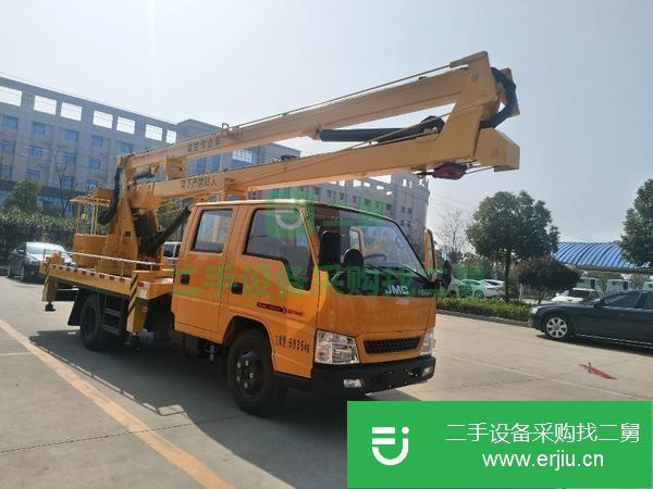 青海出售二手江鈴高空作業工程車