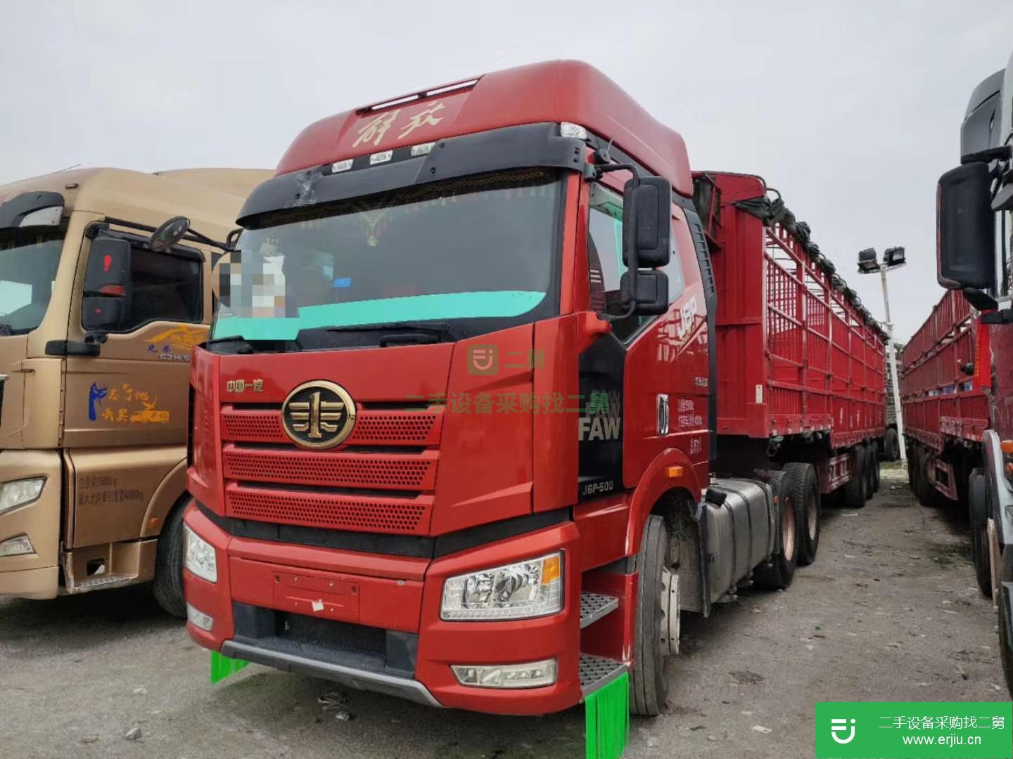 江西出售二手一汽解放500馬貨車
