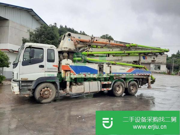 湖南出售二手中聯(lián)38米泵車