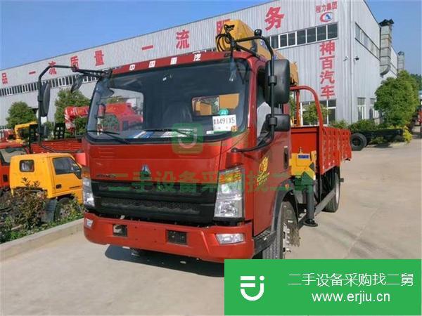 河南出售二手重汽豪沃隨車吊