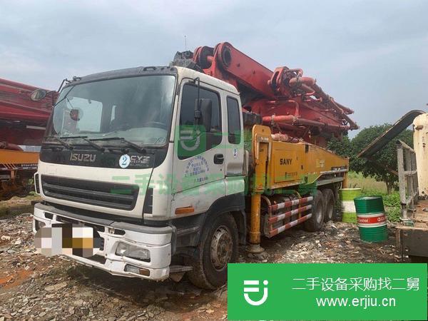 安徽出售二手三一40米泵車