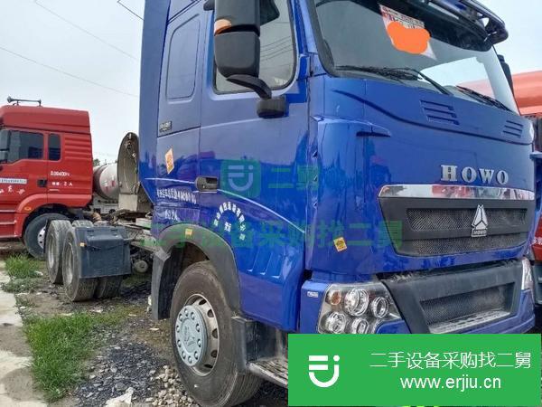 山東出售二手豪沃牽引車國五
