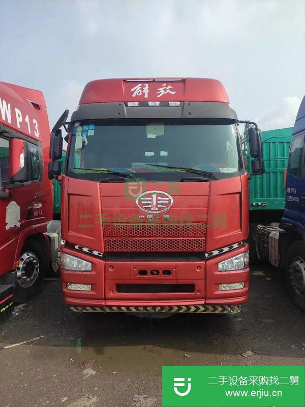 河北出售二手解放國四半掛車