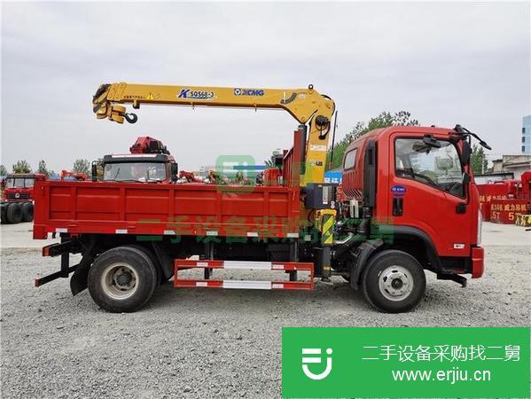 湖南出售二手16噸直臂折臂隨車吊