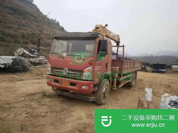 河南出售二手東風(fēng)6.3噸隨車吊