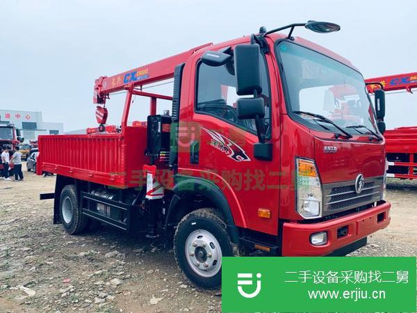 山西出售二手重汽王牌藍(lán)牌隨車吊