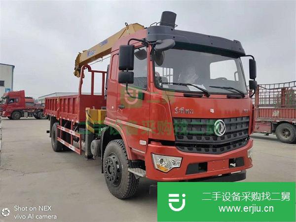 廣東出售二手徐工8噸雙聯泵隨車吊