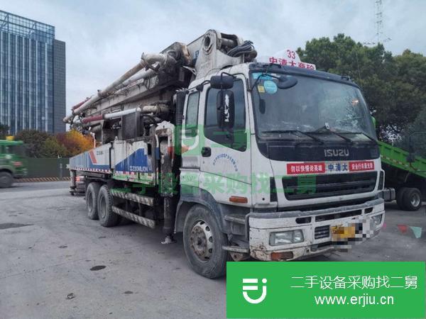 河北出售二手中聯五十鈴47米泵車