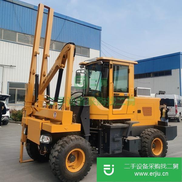 山東出售二手彤昭936DBZ高速公路護欄打樁機