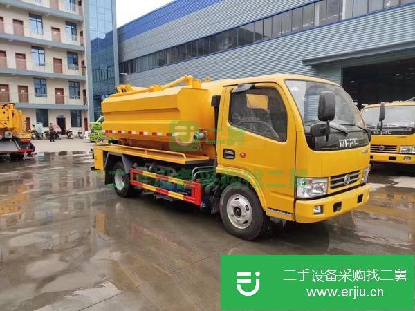內蒙古出售二手東風高壓清洗吸污車