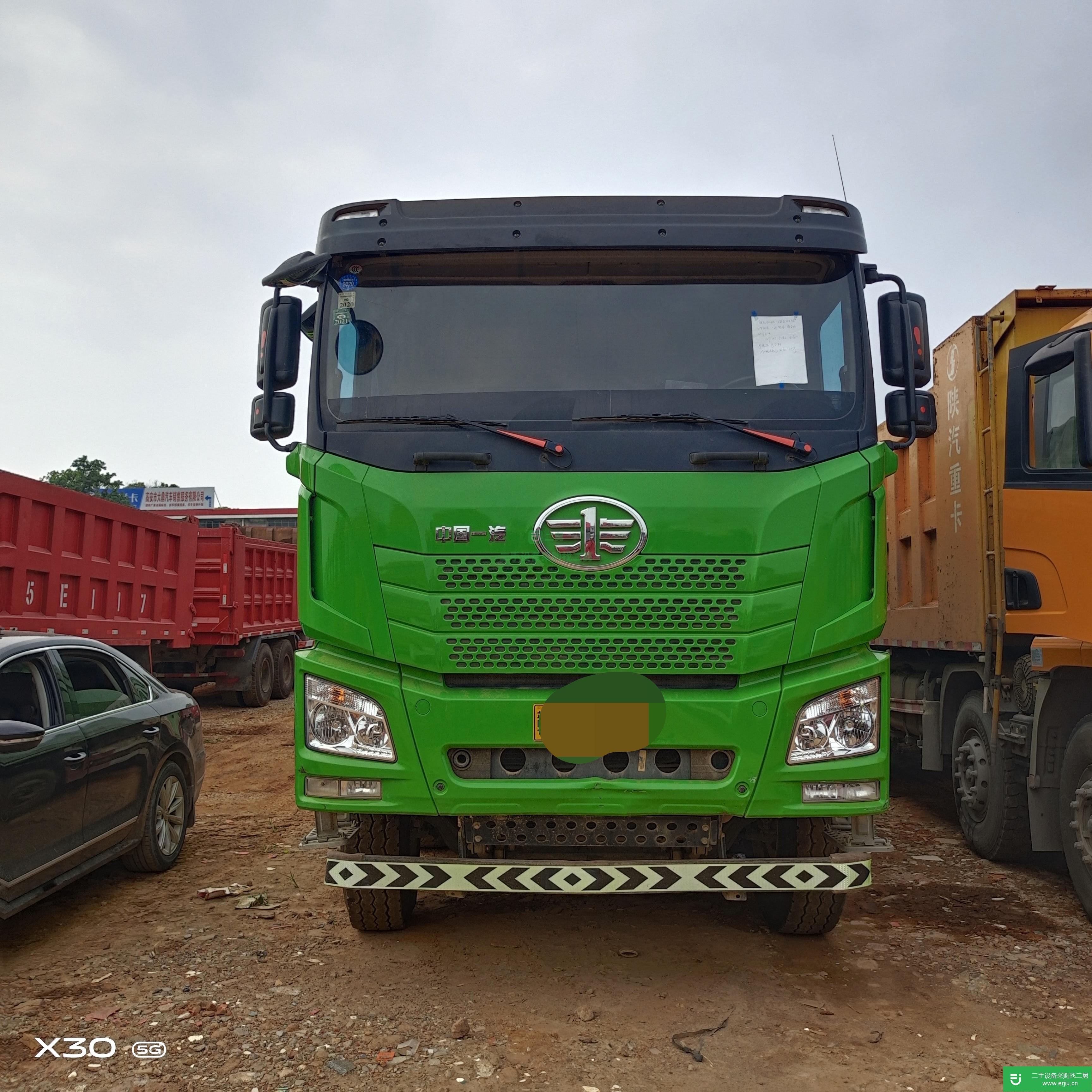 江西出售二手青島解放自卸車