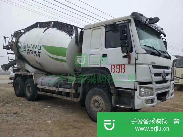 湖南出售二手豪沃攪拌車國五