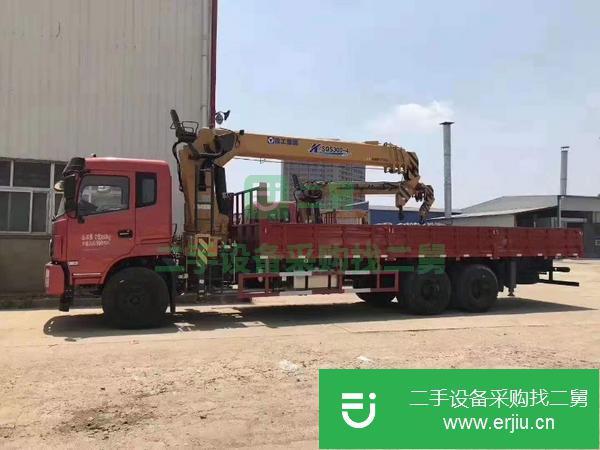 湖南出售二手12噸隨車吊