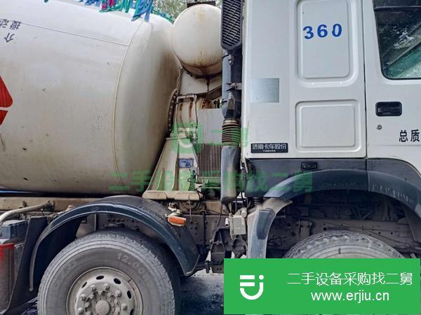 河南出售二手豪沃大20方攪拌車