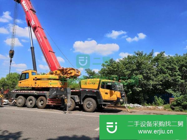 浙江出售二手三一重工125噸汽車吊