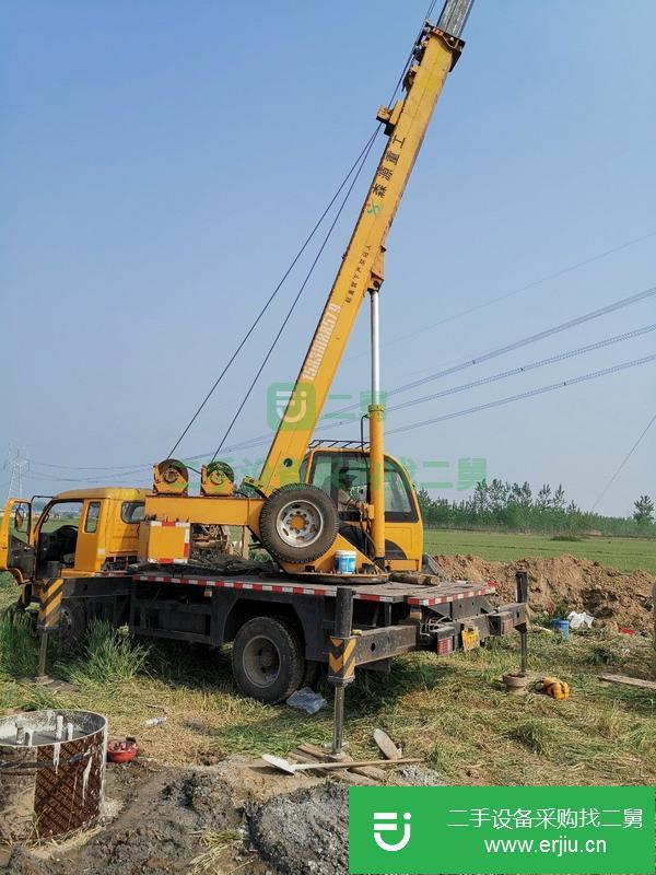 江蘇出售二手森源8噸吊車