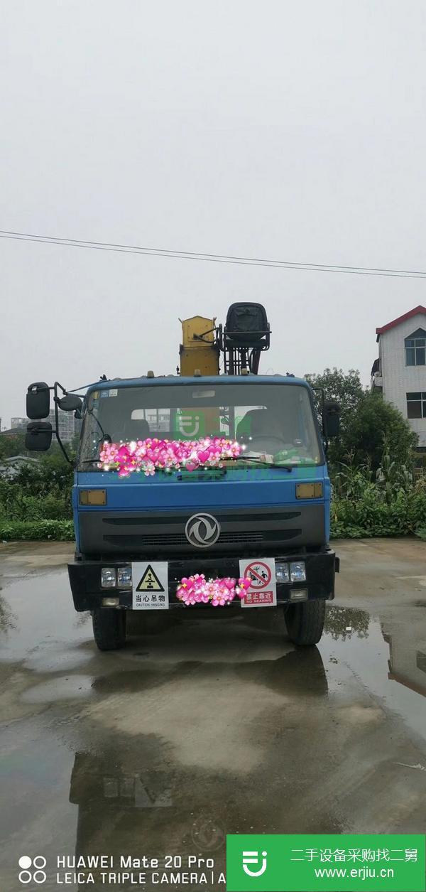 湖北出售二手10噸隨車吊