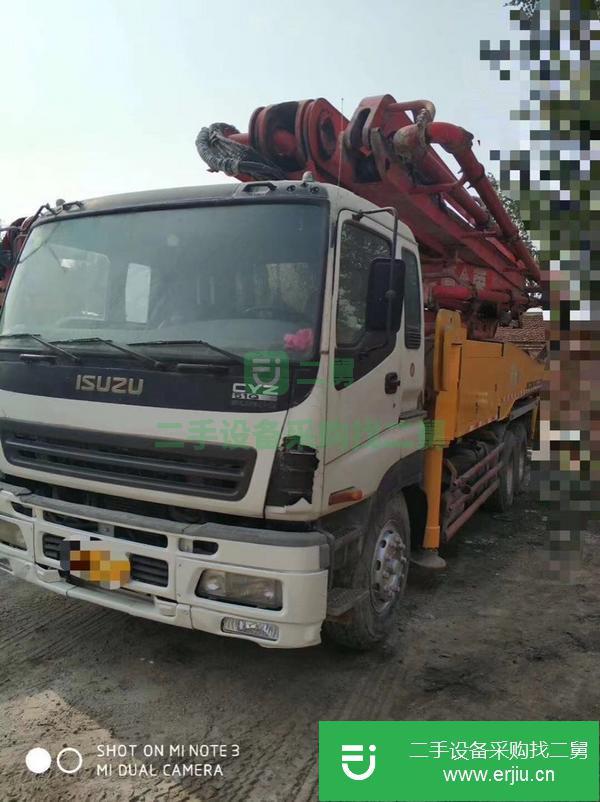 河北出售二手三一46米泵車