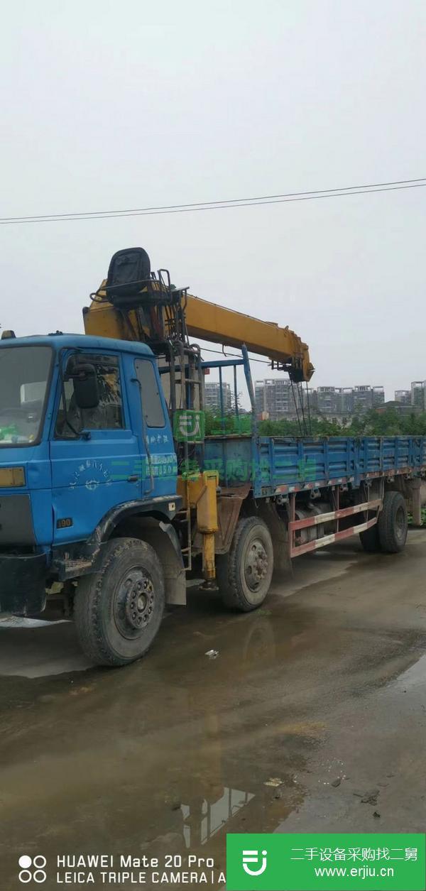 湖北出售二手10噸隨車吊
