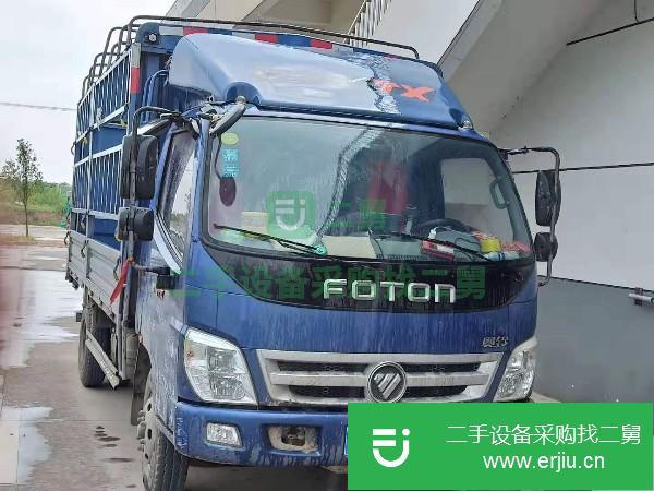 山東出售二手福田奧鈴高欄載貨車