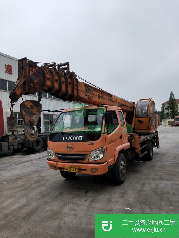 江蘇出售二手團結八噸吊車