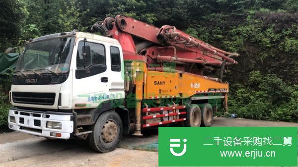四川出售二手三一40米泵車