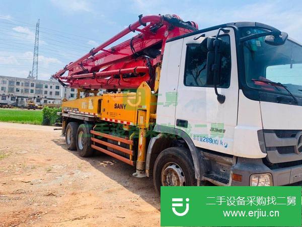 湖南出售二手37米泵車