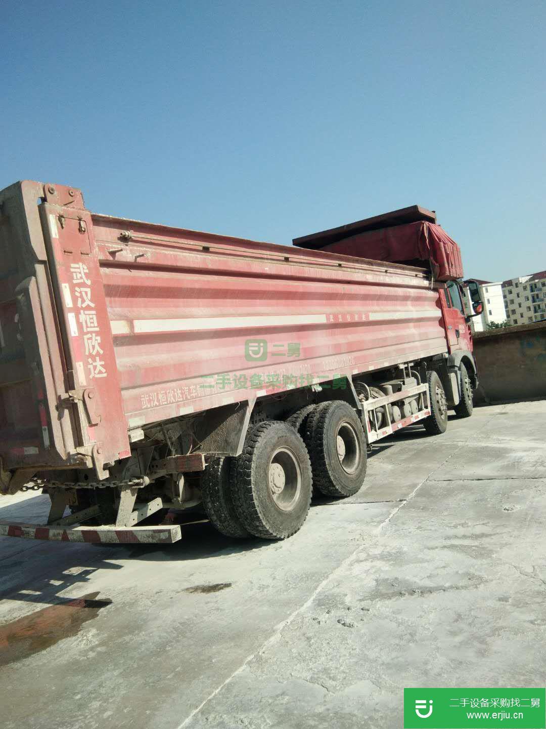湖北出售二手重汽豪沃自卸車