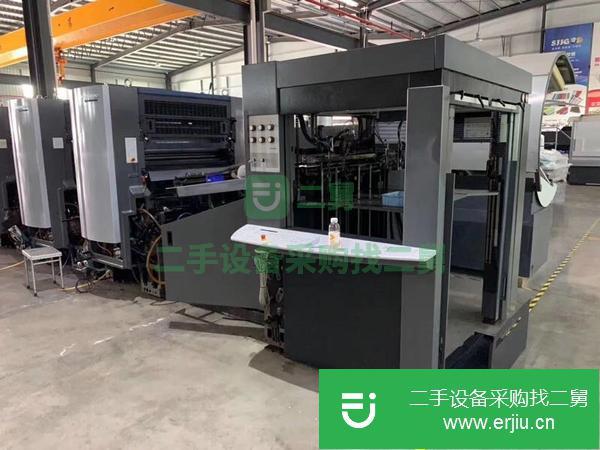 上海出售二手海德堡對開四色印刷機