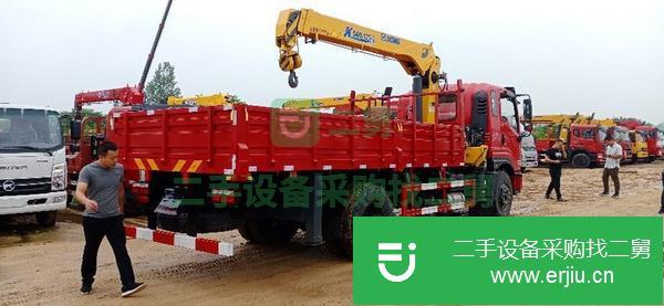 湖北出售二手徐工5噸隨車吊