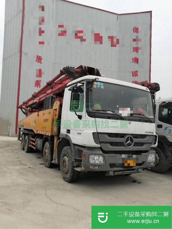 江蘇出售二手三一56米泵車