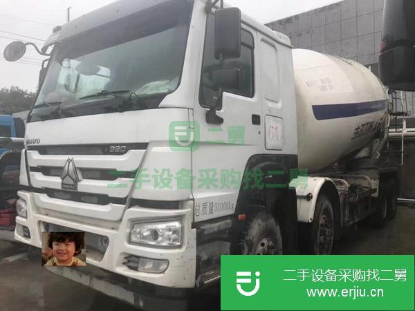 甘肅出售二手大20方豪沃攪拌車