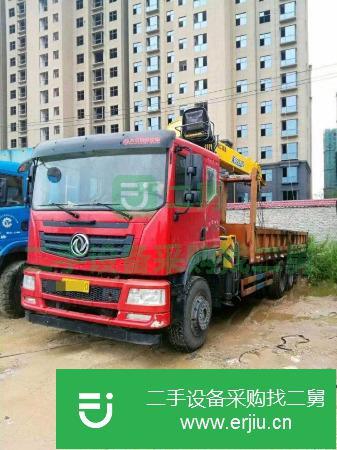 湖北出售二手12噸隨車吊