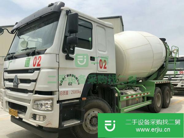 湖南出售9成新大十二方豪沃攪拌車