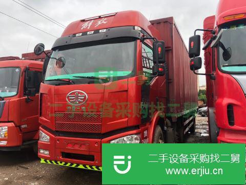 江西出售二手一汽解放J6P廂式貨車(chē)
