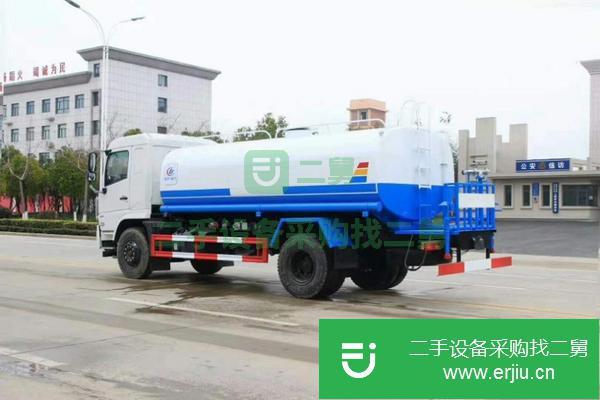 湖北出售二手國五東風12方灑水車