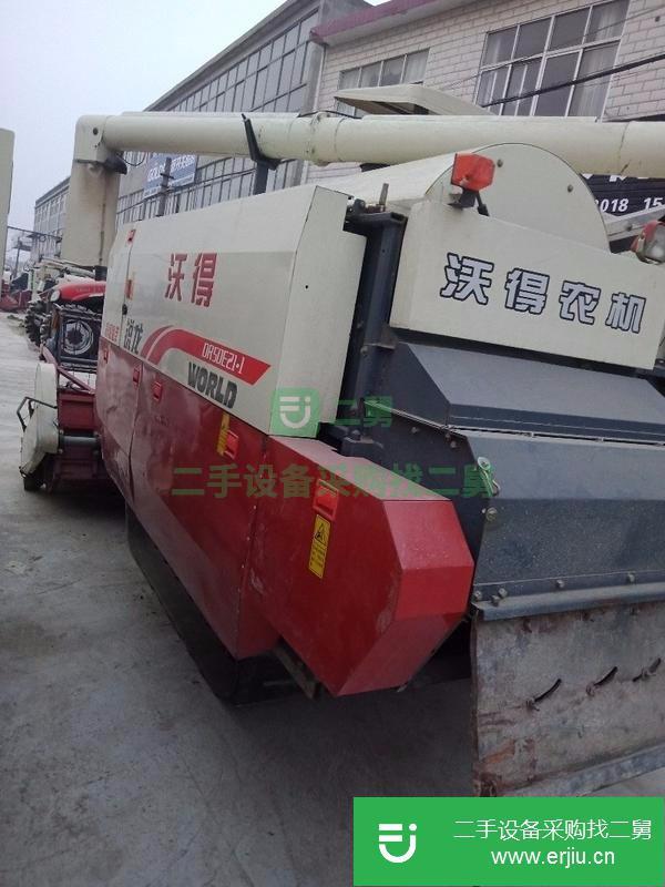 湖北出售二手沃得收割機