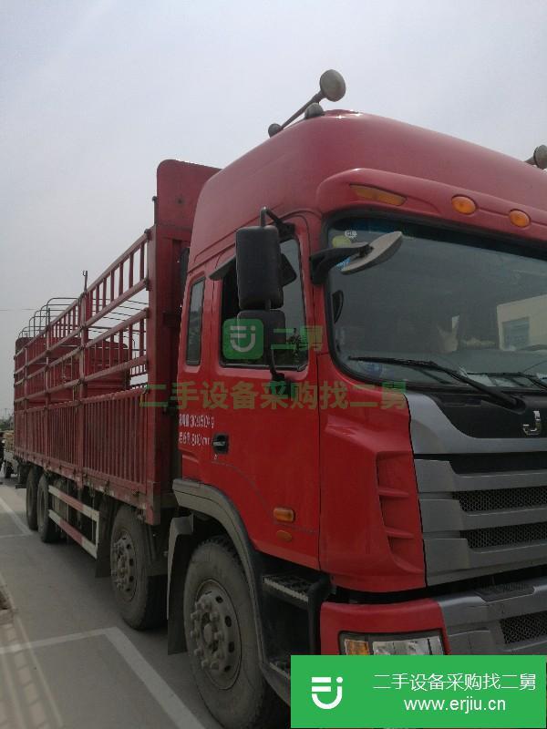 河南出售二手江淮格爾發K3前四后八高欄載貨車