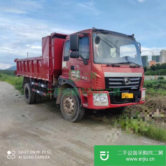 廣東出售二手福田瑞沃自卸車