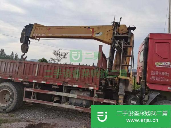 浙江出售二手程力10噸國五隨車吊
