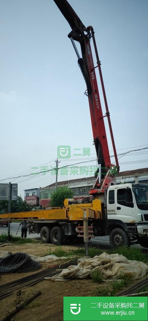 江蘇出售二手三一四十米泵車
