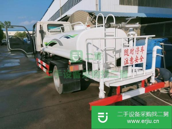 陜西出售二手3噸灑水車